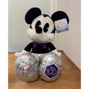 Disney100 Years of Wonder Mickey Mouse Large Plush Stuffed Animal - New 2023